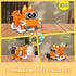 HOGOKIDS Party Favors for Kids, 30 Kinds of Animals Building Block Toy 20 Pack, Birthday Gift for Ages 4-12
