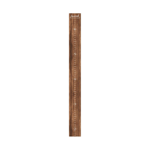 Farmhouse Style Wooden Kids Growth Chart Ruler for Boys and Girls