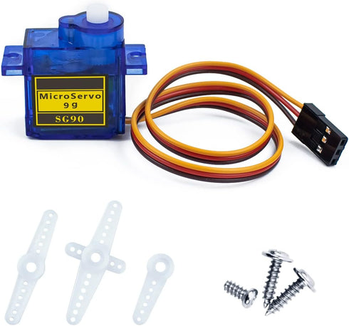 10 Pack SG90 9G Hosyond Servo Motors Micro Servo for RC Robot Helicopter Airplane Boat Remote Control Toys, Servo
