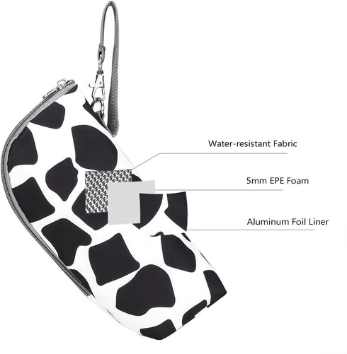 XAGMODSHN Travel Milk Warmer Bag Infant Feeding Bottle Protective Cover Insulation Pouch Portable Organiser Bag Nursing