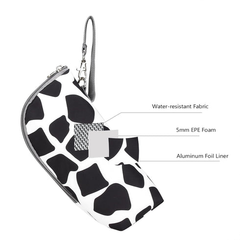 LFRXION Portable Milk Bottle Bag for Baby Feeding Lightweight Bottle Holder Storage Bottle Organiser