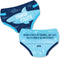 Big Dot of Happiness Shark Zone - Diaper Shaped Raffle Ticket Inserts