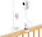 Ybludiy Babysense HD S2/V43 Baby Monitor Mount,Flexible Bracket Compatible Babysense V43/S2 Monitor Bracket