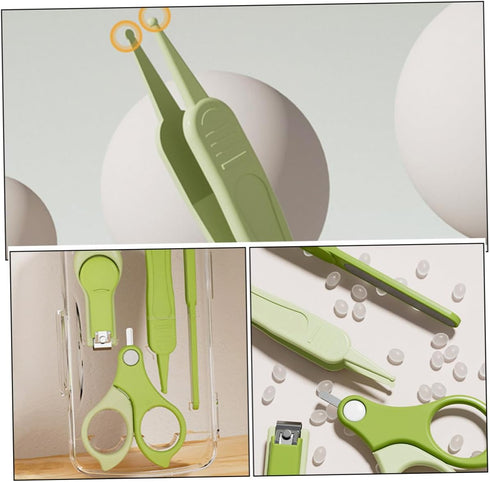 Set Trimmers Nail Clipper Nail Newborn Grooming Kit with Safety File Portable Care Kit for Travel and Home Use