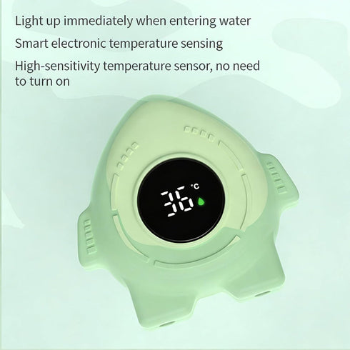 Kangnice Bath Thermometers Detector for Newborns Toddler Cartoon Rockets Design Water Temperature Meter Floating Toy