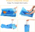 Waterproof Beach Puddle & Pool for Toddlers, Waterproof and Sand-Proof, 7.2 Feet - Blue