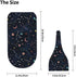 Space Galaxy Constellation Swaddle with Beanie Set, Soft and Stretchy Baby Stuff Blanket for Newborn Boy and Girl