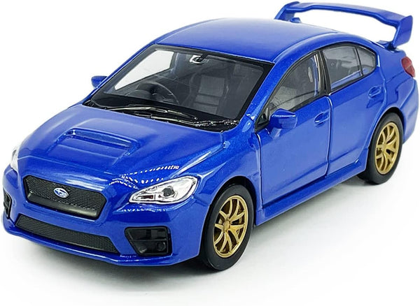Impreza WRX STI Toy Car Racing Sports Diecast Model 1/36 Scale Metal Pull Back Vehicle for Boys