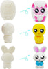 6 JOYIN Pcs Easter Squishy Toy Coloring Craft Kit Easter DIY Paint Your Own Squishy Toy Kit Animal Character Including