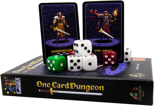 Giga Mech Games The Blue Collection - Three Micro Games: One Card Dungeon, Insert Coin to Play, Cyberdoom Tower