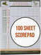 Regal Games Mexican Train Score Pads & Chicken Foot Dominoes Game for