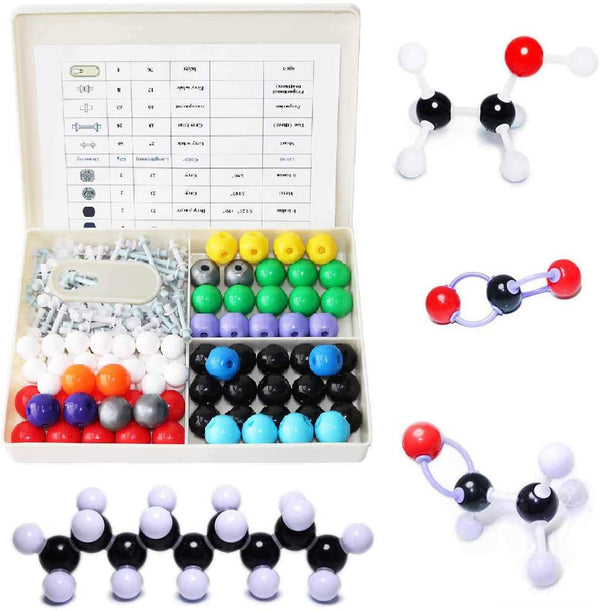 Chemistry Molecular Model Kit (239 Pieces) for Organic and Inorganic Chemistry Learning