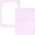 miaozhen 1 Pack 52x28 Cotton Baby Crib Sheets Ultra Soft Pink and Purple Deer Snowflake Muslin Toddler Crib Sheet