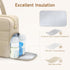 Zalirium S1/S2 15.6" Pack,Camel Breast Pump Bag with Insulated Breast Milk Cooler Pocket, Fits Spectra & Most Pumps