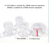ROYALEAD 17/19/21mm Breast Pump Funnel Inserts Plug-in Different Caliber Size Converter Small Nipple Horn Adapter