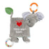 0-6 6-12-18 1-2 Elephant Touch and Feel Baby Books Toys Months, Loveys Crinkle Books for Babies,Infant Toys Months Year