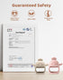 2 Pack 3 ChooKaChoo Baby Teething Toy Silicone Teething Mitten for Babies Over Months Anti Dropping Wrist Hand Teethers