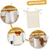Cabilock Bedside Hanging Organizer Pouch Multi Functional Storage Bag for Diapers Sundries for Cribs Cabinets Bedrooms