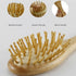 DOYOUWE Set Personalized Baby Hair Brush for Newborns - Custom Engrave Infant Name Wooden Comb with Soft Goat Bristle |