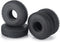RCHUBAM 4PCS 1.0" Crawler Tires, Rubber Tires 65mm for 1/18 TRX4M 1/24 Axial SCX24 RC Crawler Car