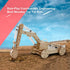 Mini Tudou 3D Wooden Construction Excavator Vehicle Toys Set - STEM Science Kit for Kids