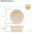 12 oz. Set 4 Re-Play Toddler Bowls of - Kids Deep-Walled, Durable & Reusable Snack and Meal Bowls, Dishwasher