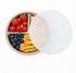 3 Pack Set PandaEar Stainless Steel Baby Suction Plates, Divided Toddler Plate for Baby Led Weaning Supplies, Non-Slip