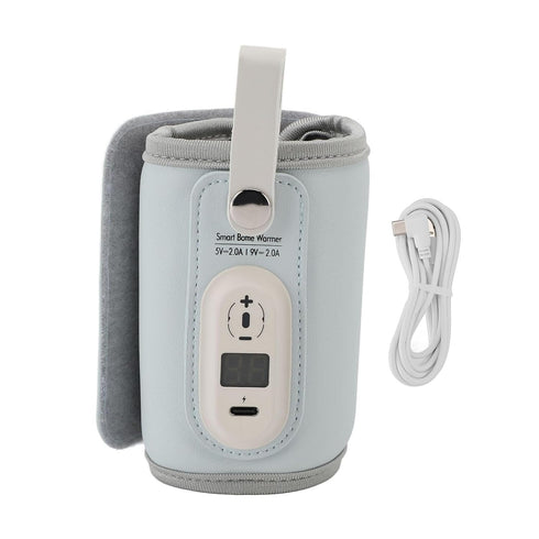 Blue Fast Heating Milk Bottle Warmer for Quick and Safe Use