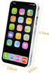 Baby Phone Toy for 1 Year Old Toddlers, Musical Cell Phone with Light and Sound for Pretend Play