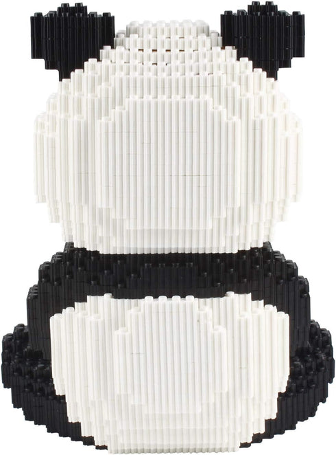 Larcele Panda Micro Building Blocks Animal Mini Building Toy Bricks - 3689 Pieces KLJM-02 Model 2840