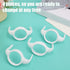 BOXOB 4pcs Baby Bottle Handles for Mam, Ergonomic Bottle Holders Easy Grip Non Slip Ideal for Supporting Babies