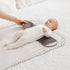 Charcoal Stripes Swaddle Blanket - One Size Fits All by Freshly Picked