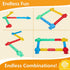 Balance Beams Stepping Stones for Kids - 12 Pcs Turtle Jumping Stones, Toddler Obstacle Course Coordination Game Toys