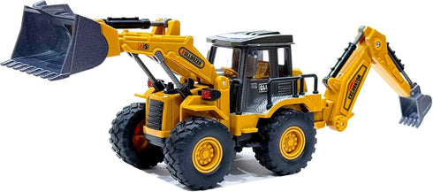 1:40 Construction Trucks Toy Semi-Alloy Simulation Model Lights & Sounds Educational Engineering Vehicle for Kids