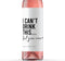 Mlle Label Pregnancy Announcement Wine Labels - Baby Coming Soon Announcement for Partner, Parents,