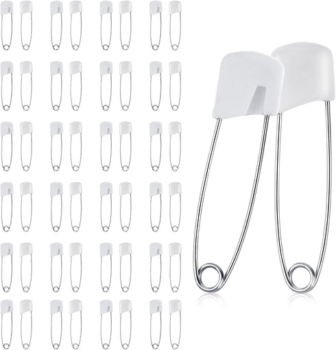 Giantree 50 Pcs Safety Pins, Safety Pins for Clothes, Baby Safety Pin, Diaper