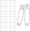 Giantree 50 Pcs Safety Pins, Safety Pins for Clothes, Baby Safety Pin, Diaper
