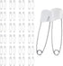 Giantree 50 Pcs Safety Pins, Safety Pins for Clothes, Baby Safety Pin, Diaper