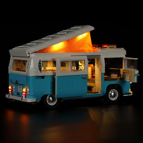 LIGHTAILING LED Lighting Kit for Lego 10279 T2 Camper-Van Model - Compatible LED Light Set (Model Not Included)
