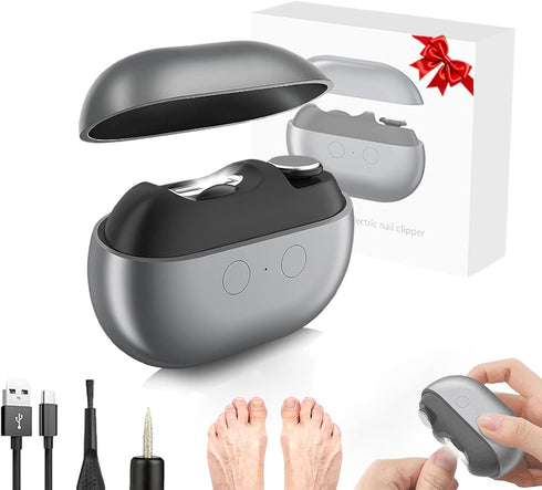 generic Upgraded 3 in 1 Automatic Electric Nail Clipper for Seniors Electric Toenail