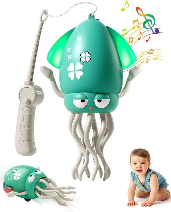 Rumexeng Magic Dancing Octopus Toy, Smart Tentacle Explorer, Wiggly Wonder Interactive Fun Octopus,