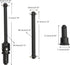 M16015 RC Front Rear Drive Shafts Spare Parts for 1:16 16889 16890 RC Trucks