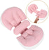 Maternity Pillow U Shaped for Pregnancy Support Ergonomic Side Sleeping Belly Cushion Lightweight Nursing Backrest