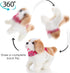 Liberty Imports Flip Over Puppy - Battery Operated Mechanical Jumping Dog Toy that Somersaults, Walks, Sits, Barks