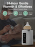 2-Minute MOMYEASY Fast Baby Bottle Warmer - Steam Heating for Breastmilk & Formula, Fits All Bottles, Precise Temp