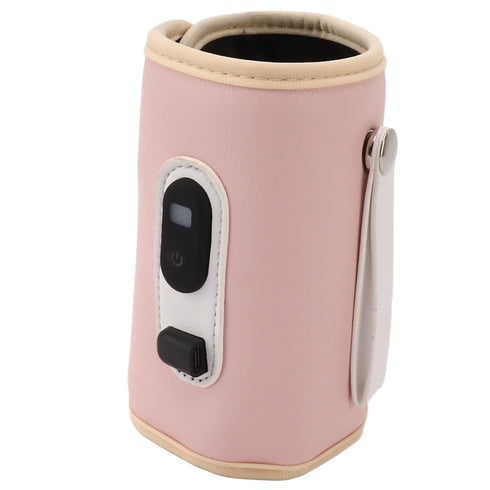 Hosioe 5 Intelligent Step Temperature Baby Milk Bottle Warmer Portable USB Heat Keeper for Family Members with Newborn
