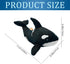 2PCS 11.8 Inches Make My Day Premium Orca Stuffed Animal - Orca Whale Plush for Kids, Plush Toy Killer Whale Shark