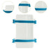 MotiveTech Flat Breast Milk Storage Breast Milk Bags Freezer Quick to Freeze Stable Travel Flat Breast Milk Bag