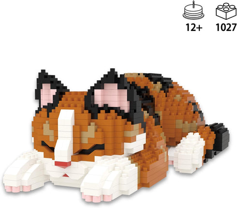 Set, 12 1027 KLJM-05 Larcele Micro Building Blocks DIY Mini Building Toy Bricks for Age Over Years, Pieces