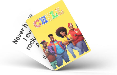 Kinfolk Chill : Bring The Heat to Your Party - The Adult Drinking Game Celebrating Black Excellence & Fun - Perfect for Black Family Reunions, BBQs, and Home Parties - Drink, Laugh, and Bond!